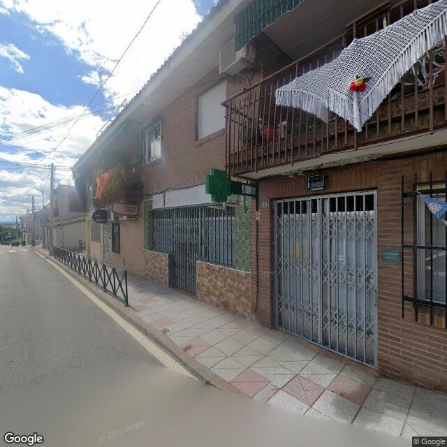 Street view near Farmacia in Madrid