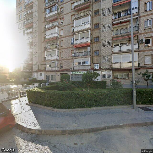 Street view near Farmacia in Madrid
