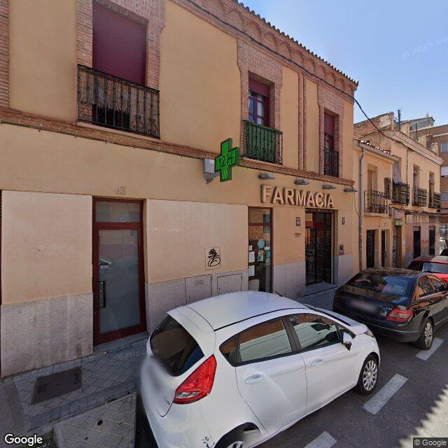 Street view near Farmacia in Madrid