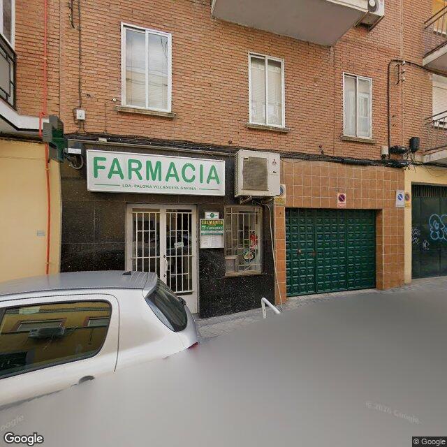 Street view near Farmacia in Madrid