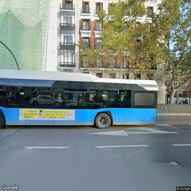 Street view near Farmacia in Madrid