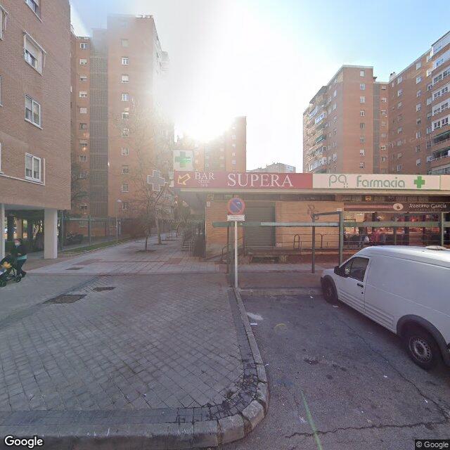 Street view near Farmacia in Madrid
