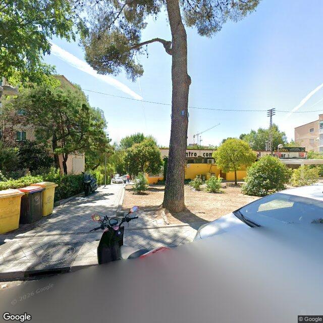 Street view near Farmacia in Madrid