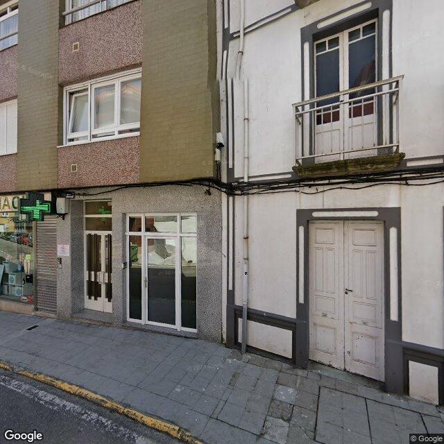 Street view near Farmacia in Spain