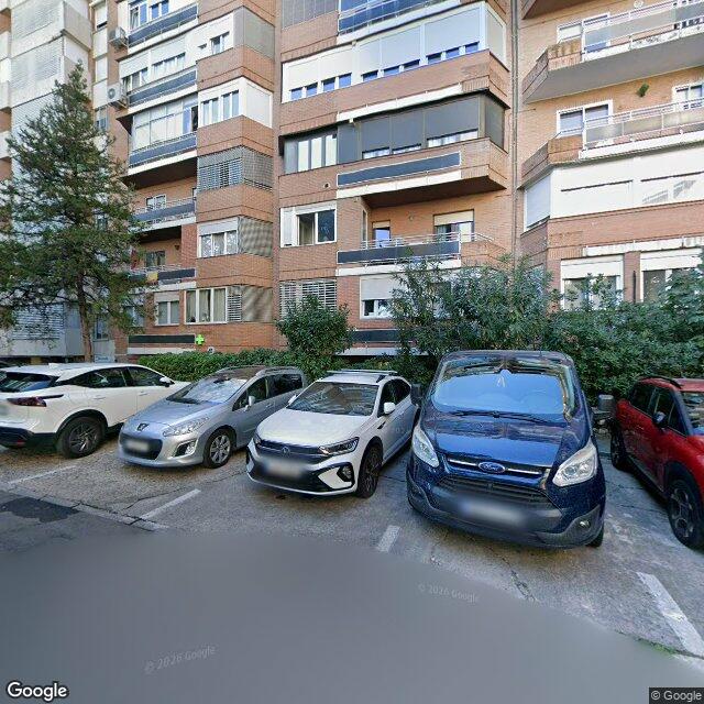 Street view near Farmacia in Madrid