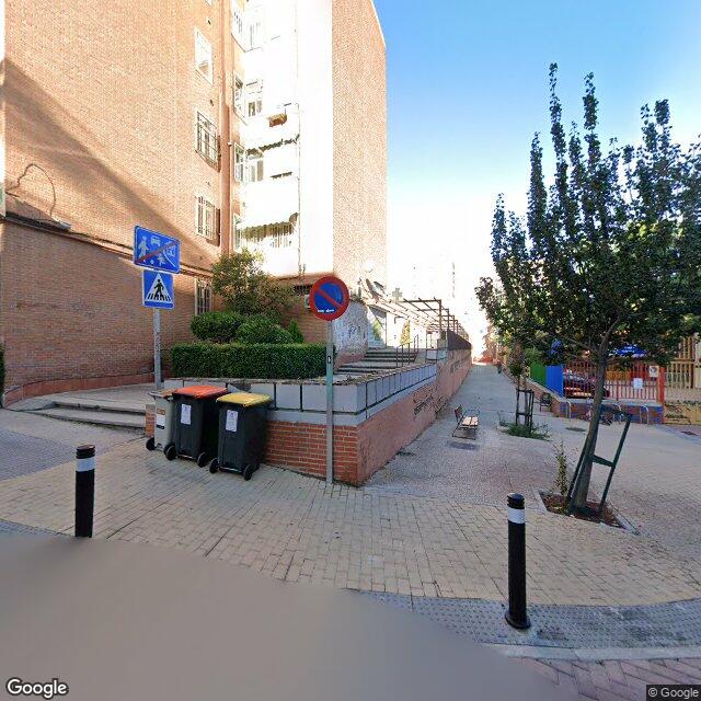 Street view near Farmacia in Madrid