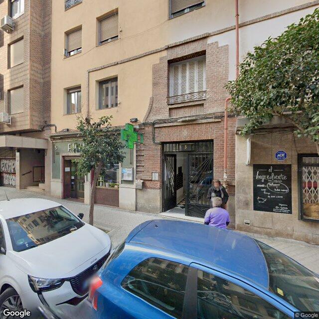 Street view near Farmacia in Madrid