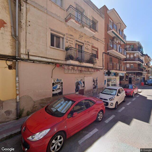 Street view near Farmacia in Madrid