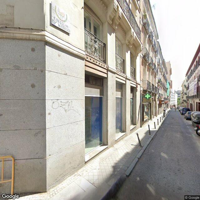 Street view near Farmacia in Madrid