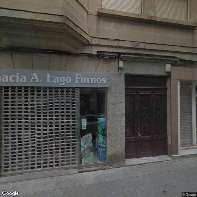 Street view near Farmacia A. Lago Fornos in Ponteareas