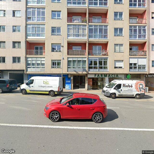 Street view near Farmacia A Parda in Pontevedra