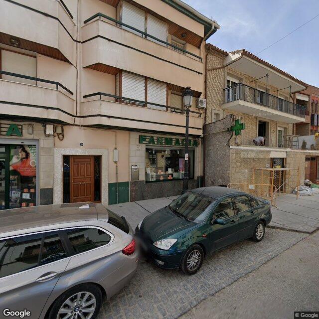 Street view near Farmacia in Spain