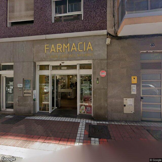 Street view near Farmacia in Spain