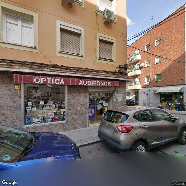 Street view near Farmacia in Madrid