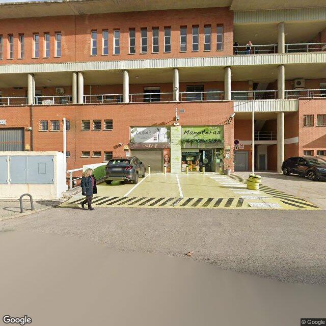 Street view near Farmacia in Madrid