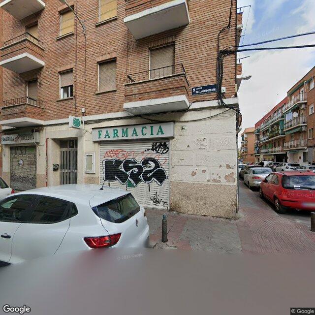 Street view near Farmacia in Madrid