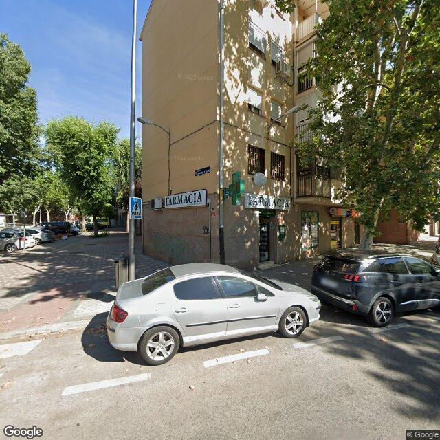 Street view near Farmacia in Madrid