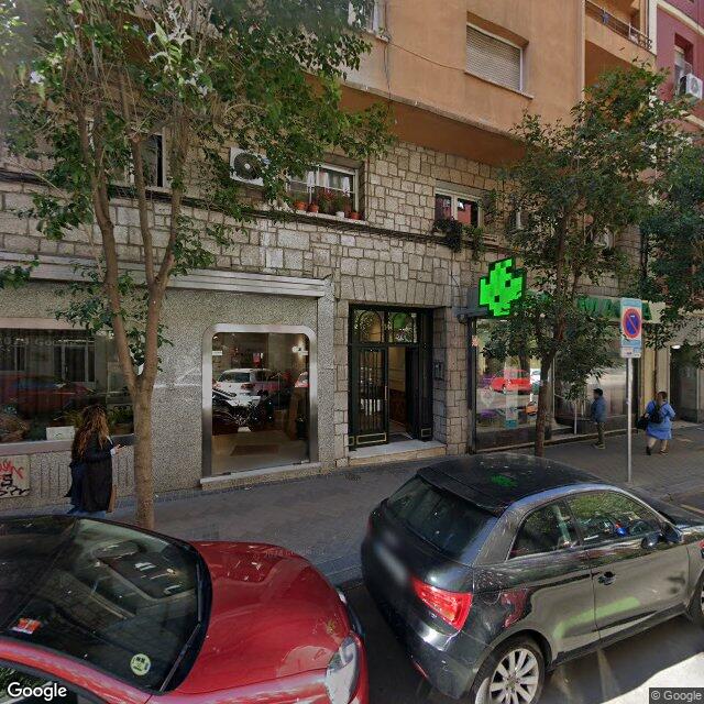 Street view near Farmacia in Madrid
