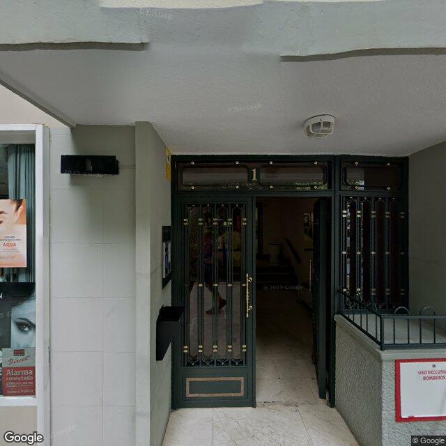 Street view near Farmacia in Madrid