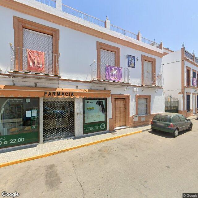 Street view near Farmacia Alberto Leo in La Algaba