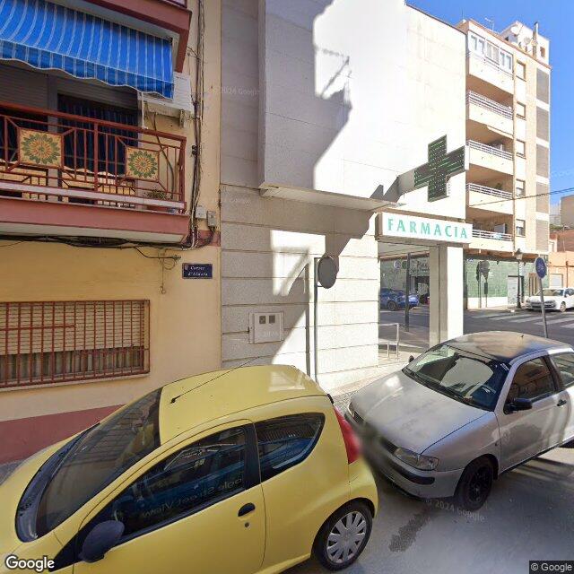 Street view near Farmacia Alborchí in Spain