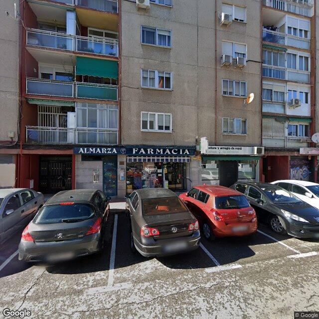 Street view near Farmacia Almarza in Madrid