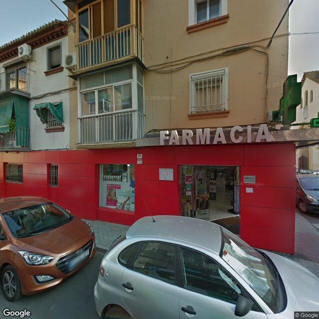 Street view near Farmacia Almudena Jiménez in Granada