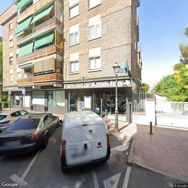 Street view near Farmacia América in Móstoles
