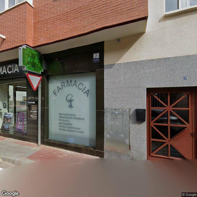 Street view near Farmacia Amparo Chicote in Murcia