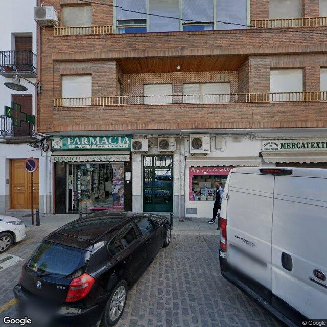 Street view near Farmacia Ana Ferrer in Spain