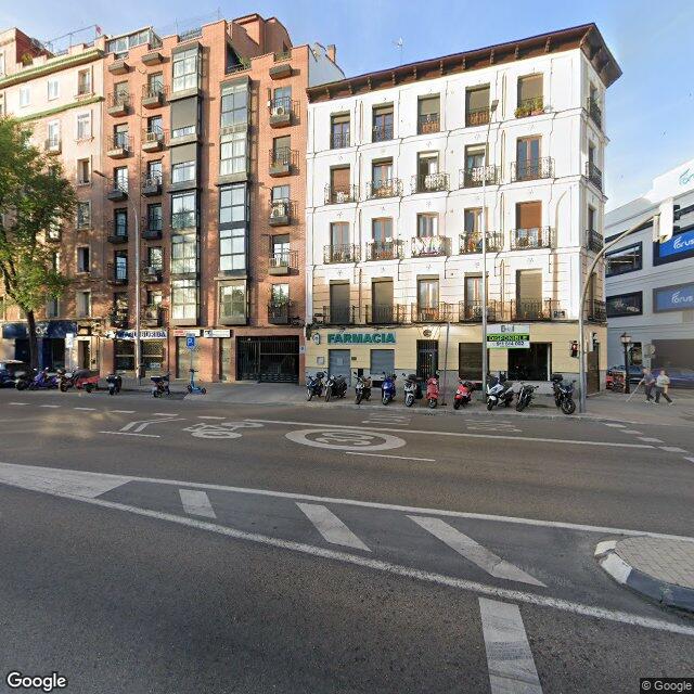 Street view near Farmacia Angel Calatrava Parras in Madrid