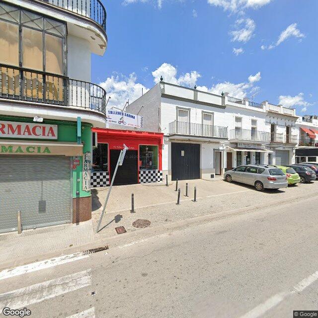 Street view near Farmacia Arias Pérez in Cantillana