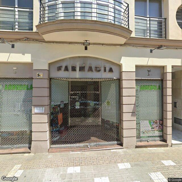 Street view near Farmacia Arrebola in Málaga