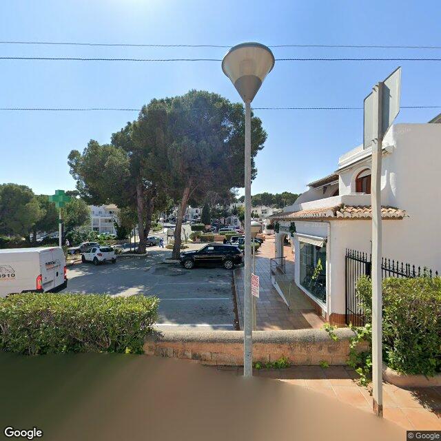 Street view near Farmacia in Moraira