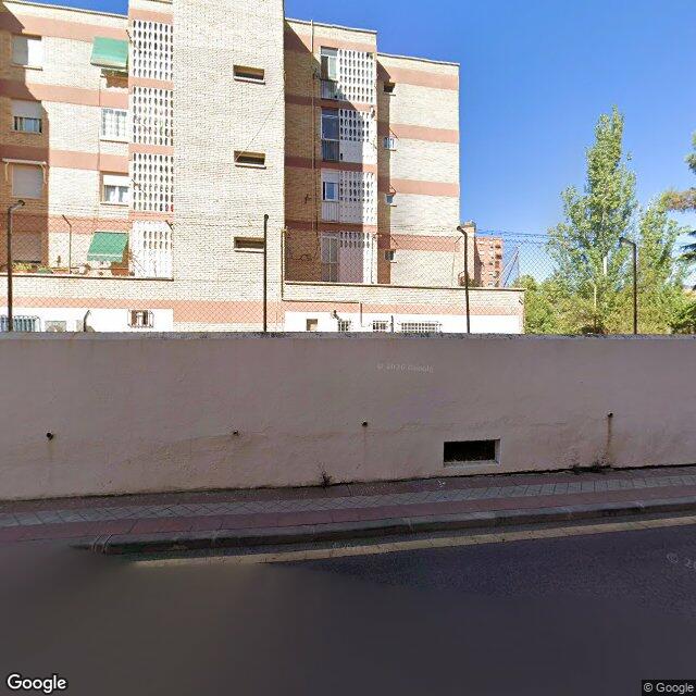 Street view near Farmacia in Madrid