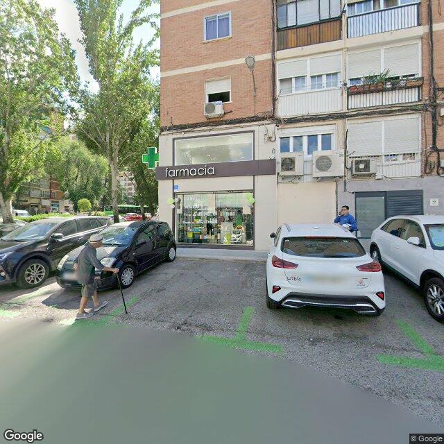 Street view near Farmacia in Madrid
