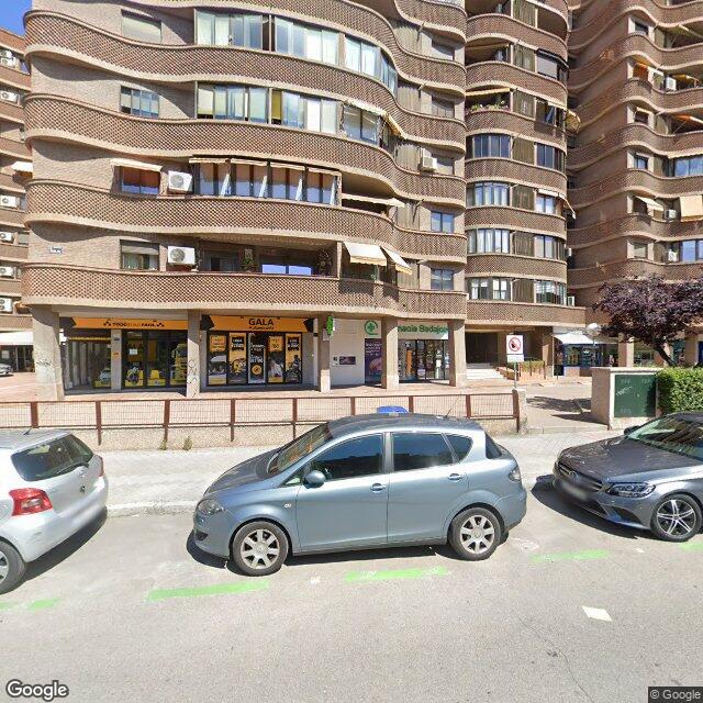 Street view near Farmacia Badajoz 5 in Madrid
