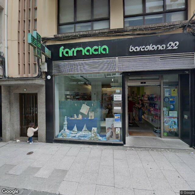 Street view near Farmacia Barcelona 22 in A Coruña