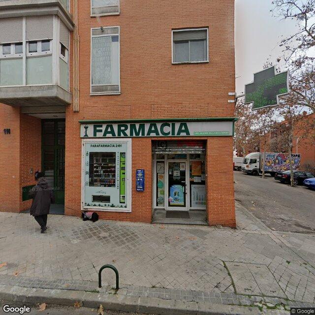 Street view near Farmacia in Madrid