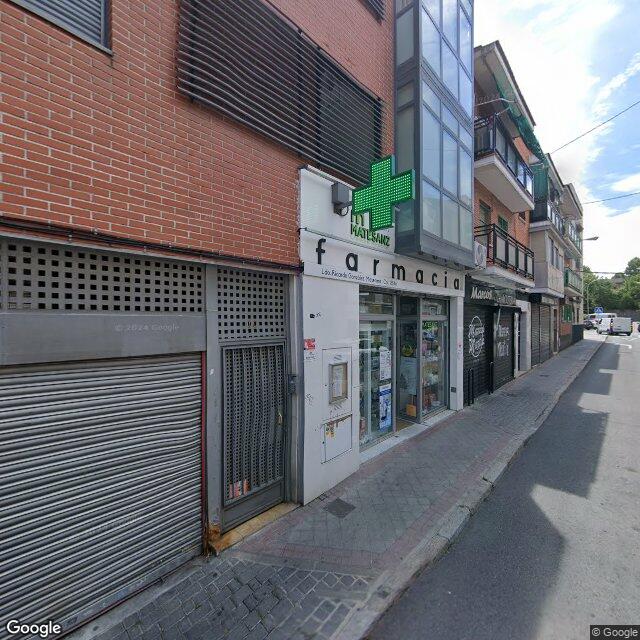 Street view near Farmacia in Madrid