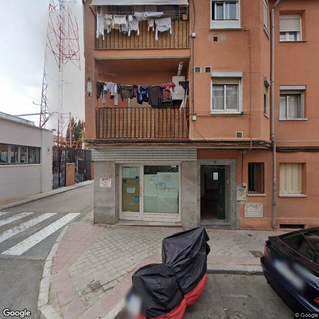Street view near Farmacia in Madrid
