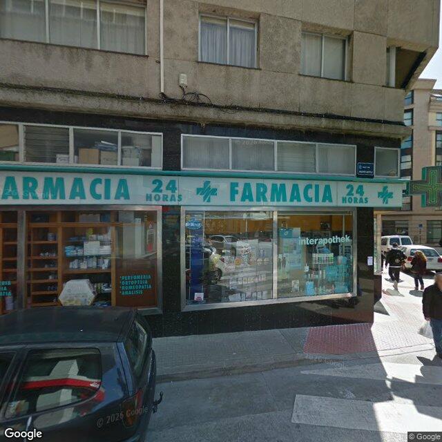 Street view near Farmacia in A Coruña