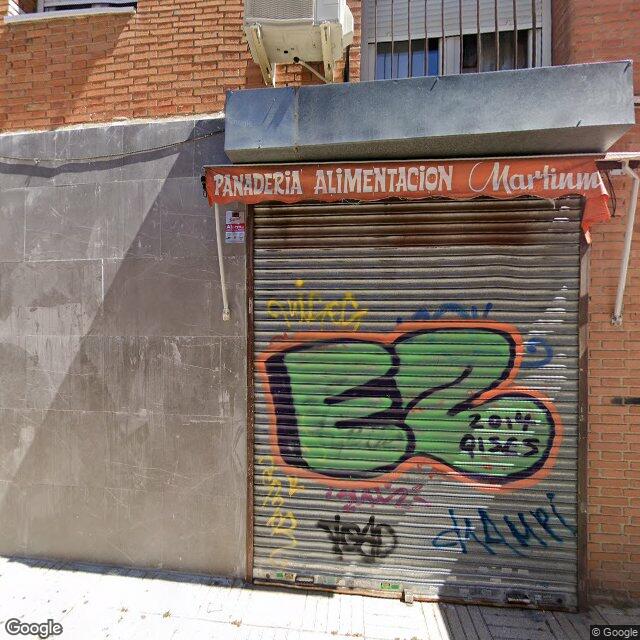 Street view near Farmacia in Madrid