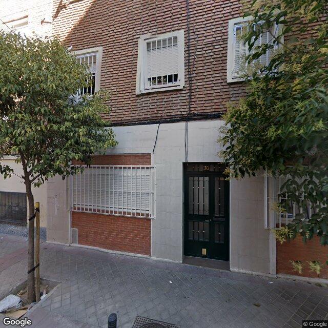 Street view near Farmacia in Madrid