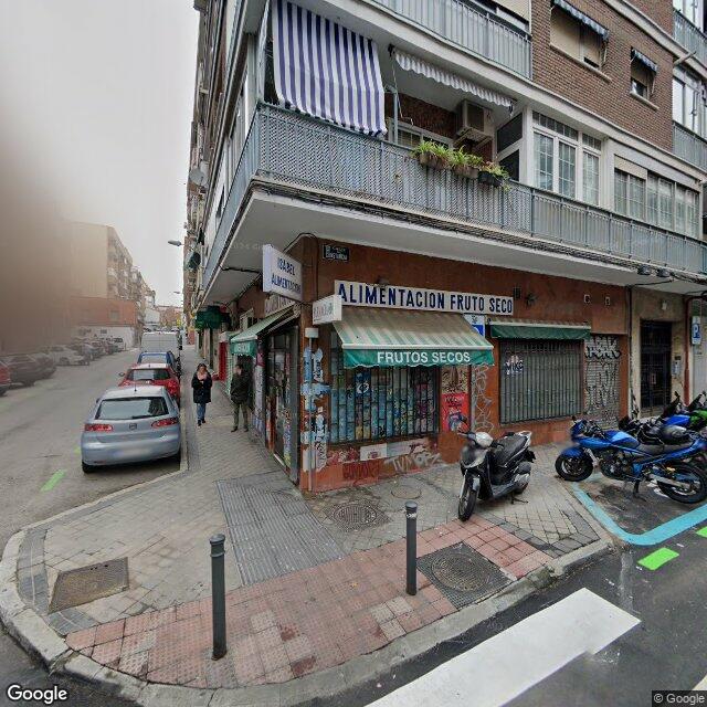 Street view near Farmacia in Madrid