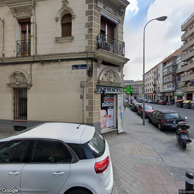 Street view near Farmacia in Madrid