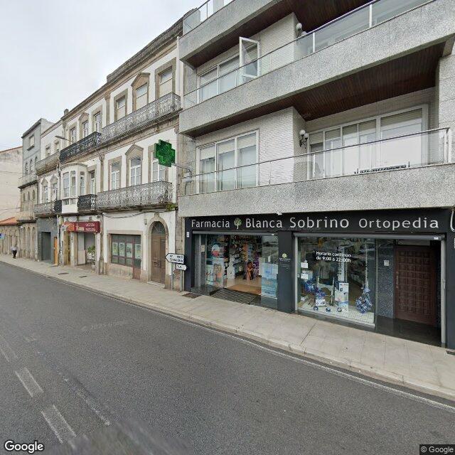 Street view near Farmacia Blanca María Sobrino Lombardero in A Guarda
