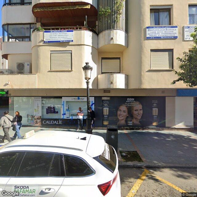 Street view near Farmacia C. Díaz Gil in Marbella