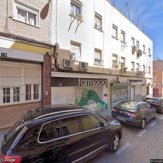 Street view near Farmacia in Madrid
