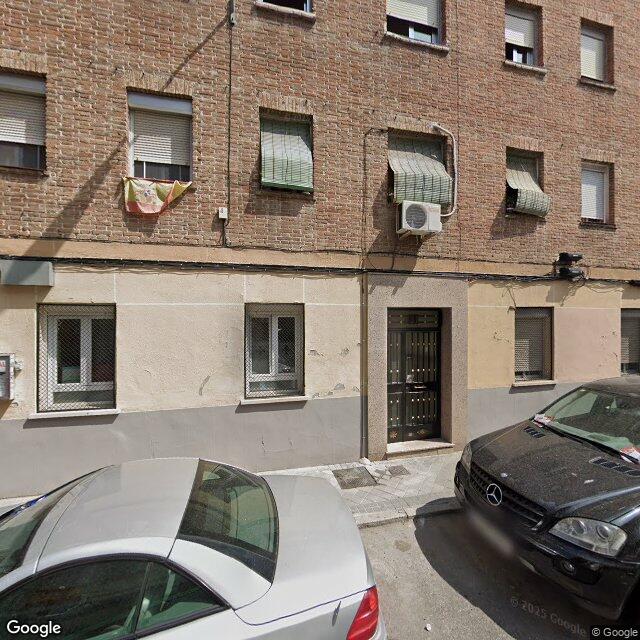 Street view near Farmacia in Madrid
